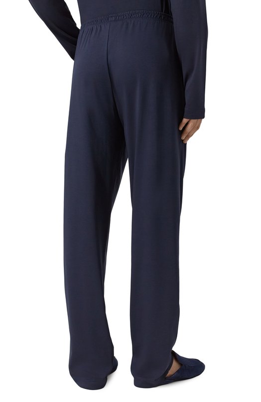 Хлопковые домашние брюки Zimmerli 3460-95304 Синий  3460-95304 Фото 4