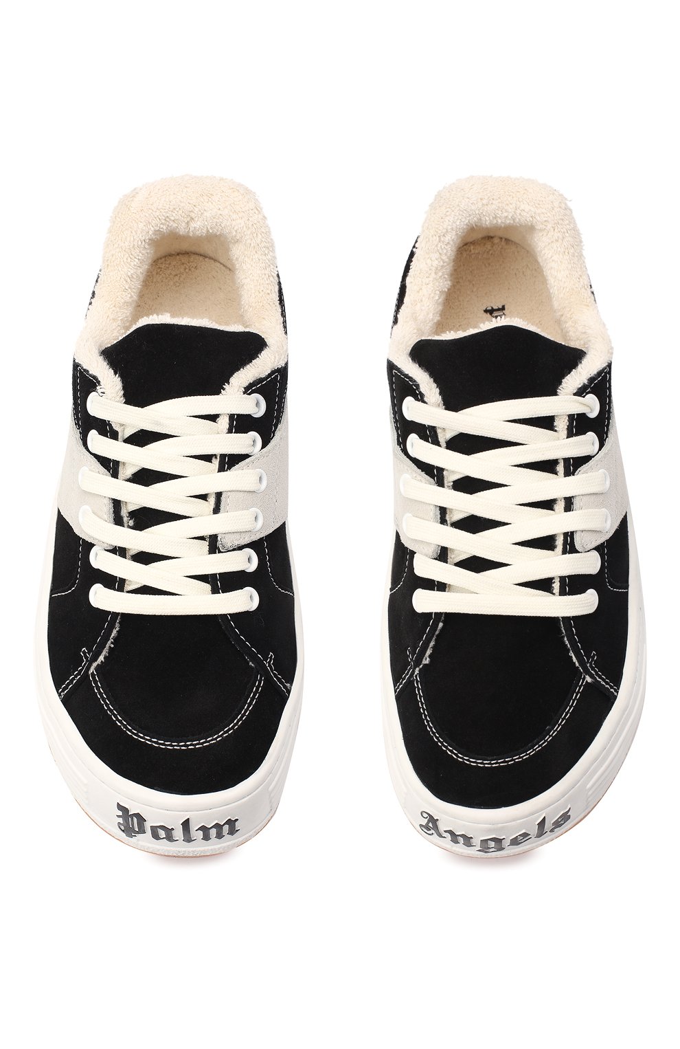 Замшевые кеды PALM ANGELS, арт. PMIA051F20LEA0011001, фото 5