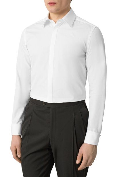 Хлопковая сорочка CORNELIANI, арт. 25P900-2591082, фото 3