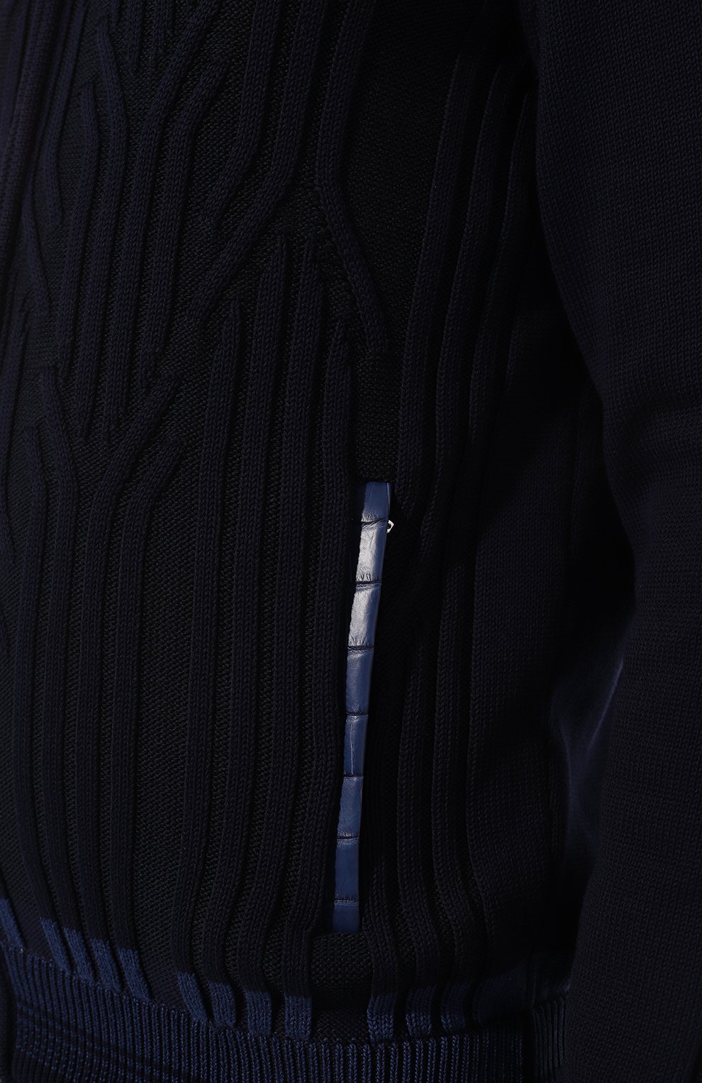 Кардиган из хлопка и шелка ZILLI, арт. KZMC01M0143VCR000, фото 5