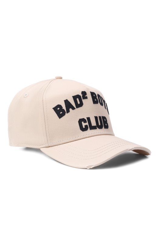 Хлопковая бейсболка Dsquared2 BCM0975/05C00001 Кремовый BCM0975/05C00001