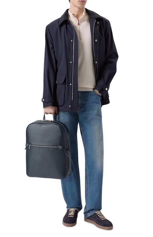 Рюкзак Serapian Milano SREVLMLL700631Y Синий  SREVLMLL700631Y Фото 7