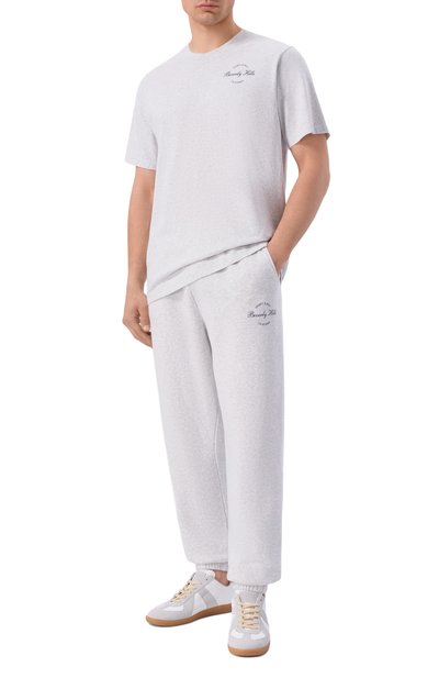 Хлопковые джоггеры SPORTY AND RICH, арт. PA07076257GY03, фото 2