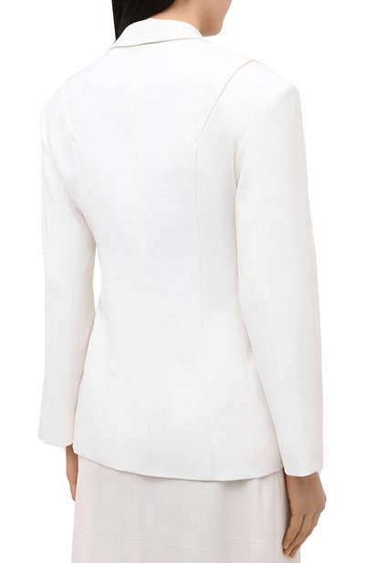 Жакет из шерсти и вискозы JACQUEMUS, арт. 203JA01/120110, фото 4