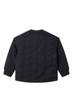 Детского утепленный бомбер EMPORIO ARMANI темно-синего цвета, арт. EB000196/AF13081 | Фото 2 (Материал подклада: Синтетический материал; Материал сплава: Проставлено; Рукава: Длинные; Драгоценные камни: Проставлено; Кросс-КТ: Демисезон, бомбер; Материал внешний: Синтетический материал; Ростовка одежда: 6 лет | 116 см, 16 лет | 164 см, 10 - 11 лет | 140 - 146см, 4 года | 104 см, 13 - 15 лет | 158 см, 8 лет | 128 см)