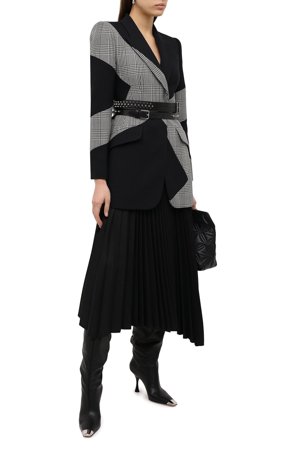 Кожаные ботфорты SERGIO ROSSI, арт. A93040-MMVG08, фото 2