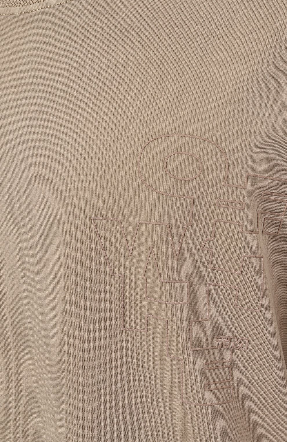 Хлопковая футболка OFF-WHITE, арт. 0MAA120F24JER004, фото 5