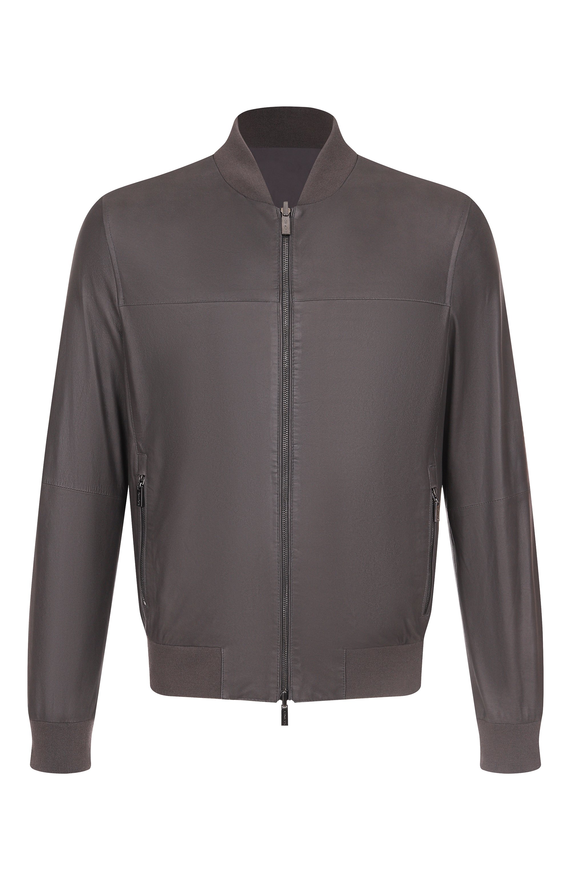 Двусторонний кожаный бомбер GIMO'S, арт. 5S20.1.090.90R/58, фото 1