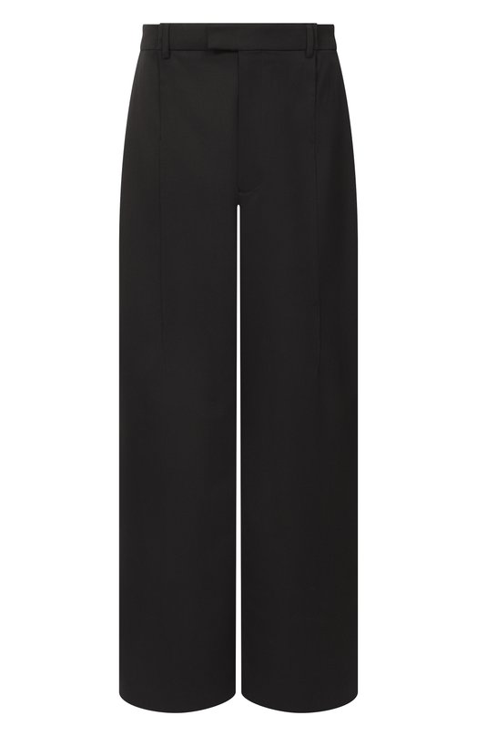 Шерстяные брюки VETEMENTS ME76TP020B/25025 W00L Чёрный ME76TP020B/25025 W00L