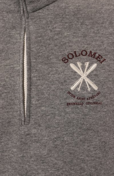 Анорак из кашемира и хлопка BRUNELLO CUCINELLI, арт. MM840KT60, фото 5