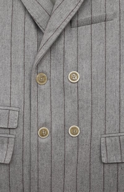 Шерстяной пиджак ELEVENTY серого цвета по цене 41200 руб., арт. ET2Q24 I0173/8-10, фото 3 Шерстяной пиджак ELEVENTY, арт. ET2Q24 I0173/8-10, фото 3