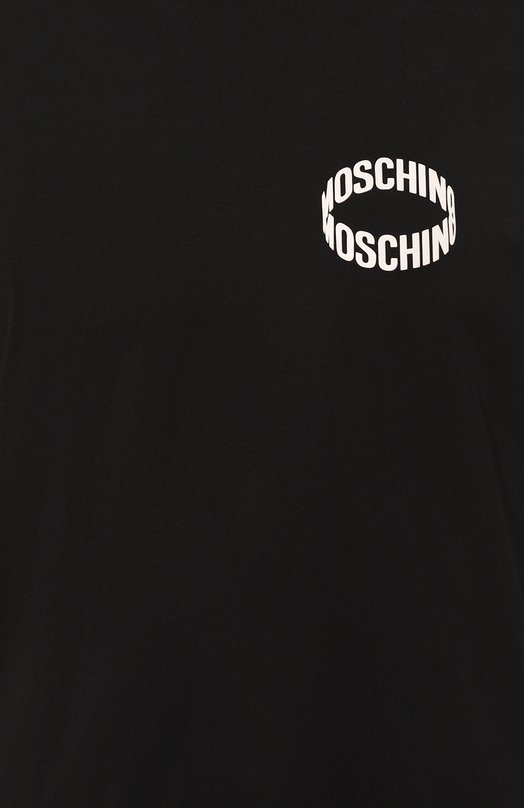 Хлопковая футболка Moschino 5