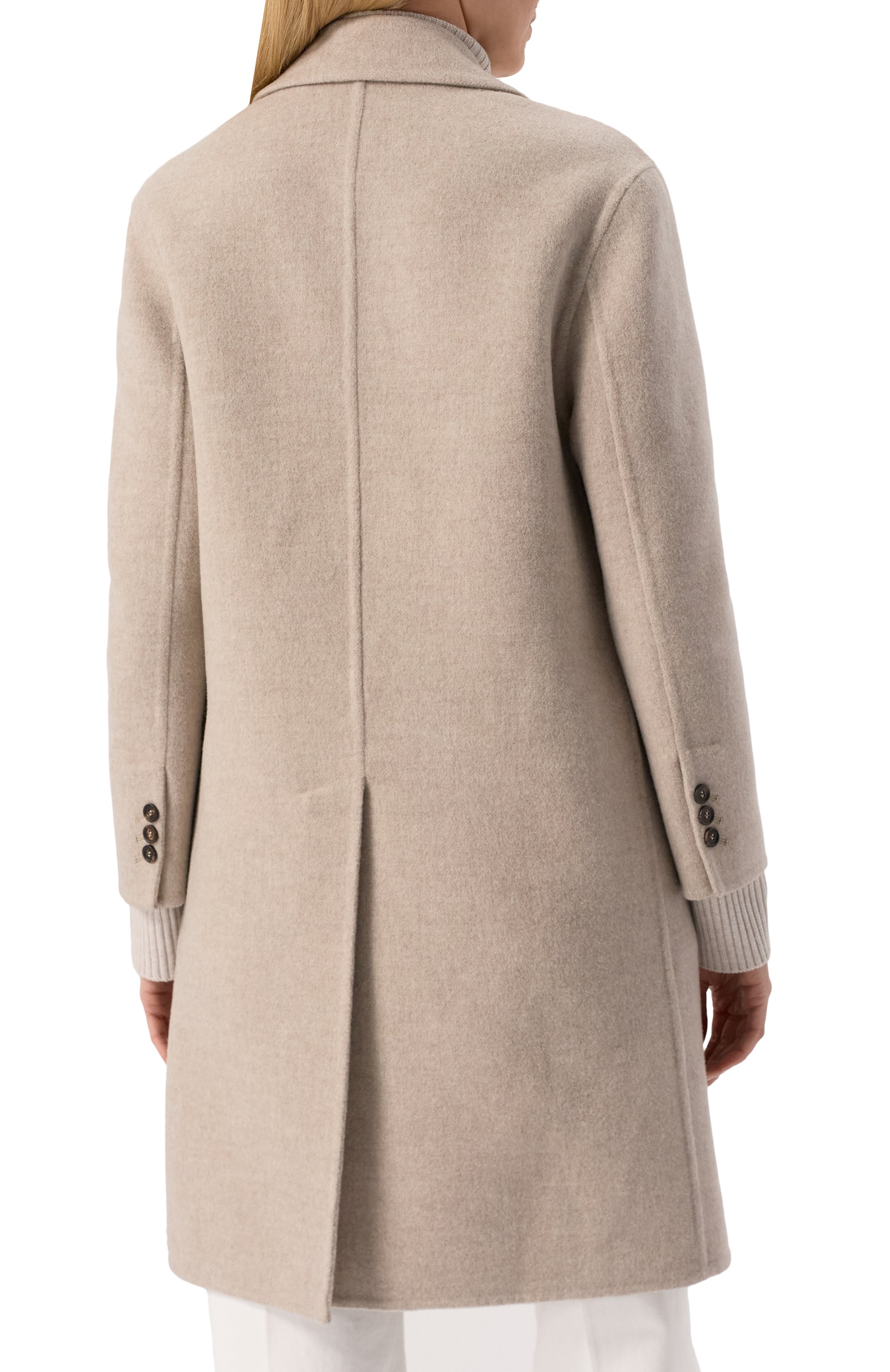 Пальто из шерсти и кашемира BRUNELLO CUCINELLI, арт. MD5329938, фото 4