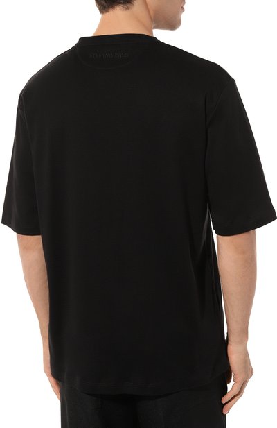 Хлопковая футболка STEFANO RICCI, арт. MNH3302660/LUXT, фото 4