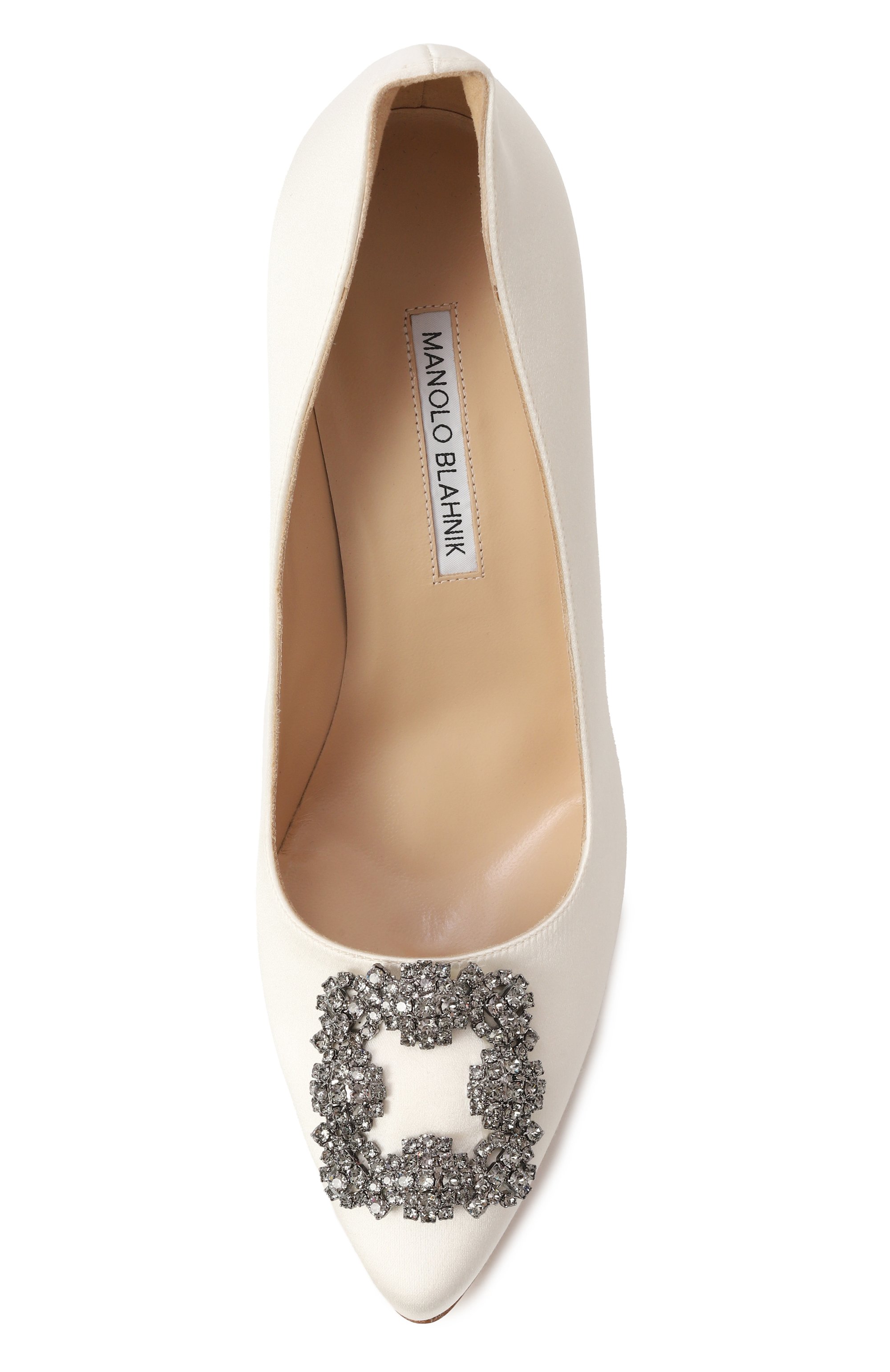 Текстильные туфли hangisi 105 MANOLO BLAHNIK, арт. 9XX-0664/SAT, фото 6