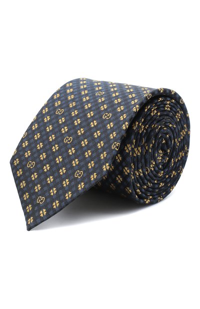 Мужской шелковый галстук GUCCI, арт. 597126/4E002