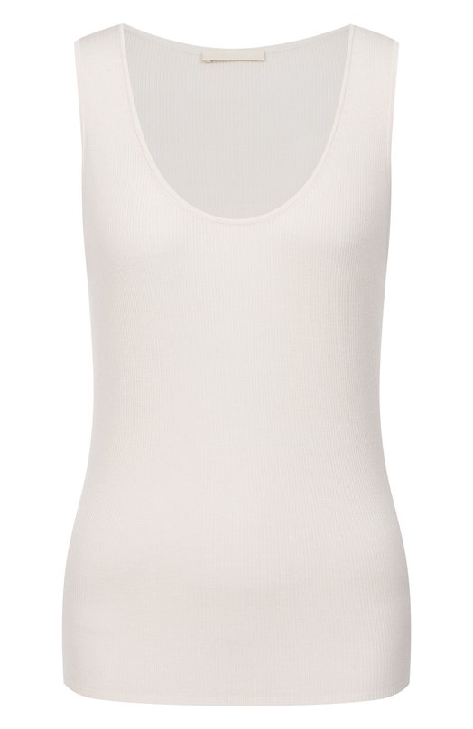 Топ из шерсти и кашемира 12 STOREEZ 136270 Кремовый 136270