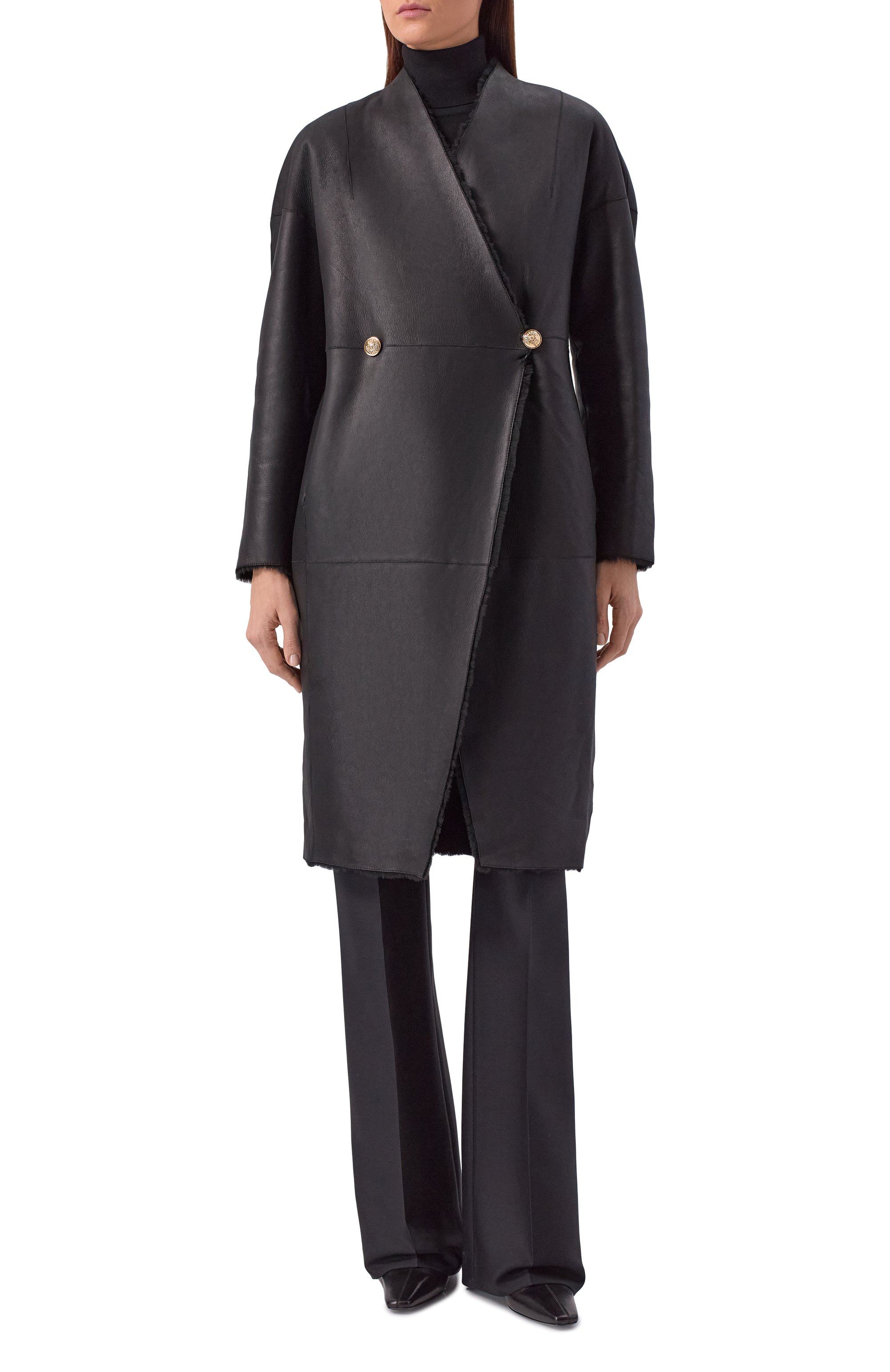 Двусторонняя дубленка VENERA M., арт. 2755F-110VM, фото 3