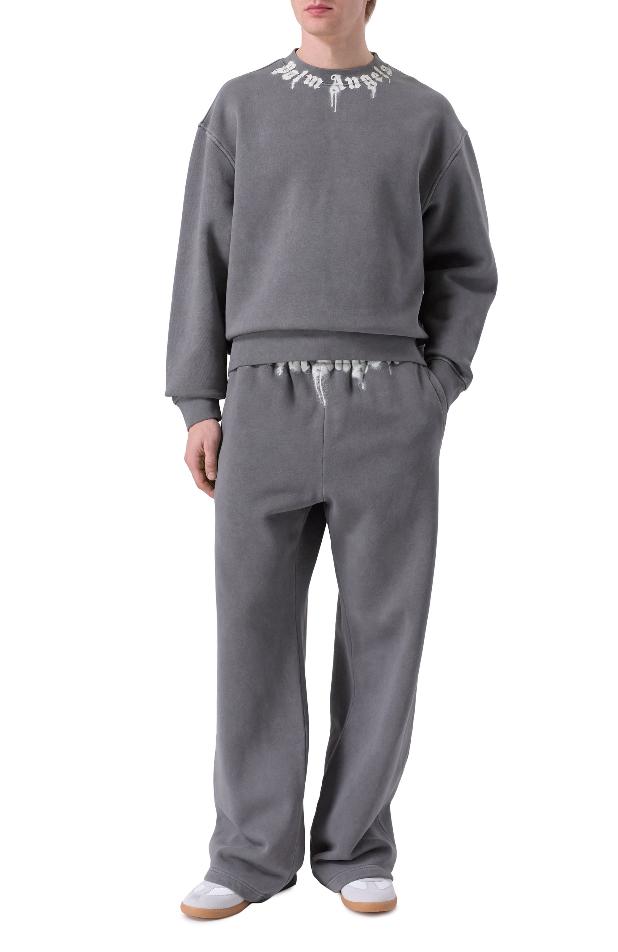 Хлопковый свитшот PALM ANGELS, арт. PMBA08HF25FLE003, фото 2