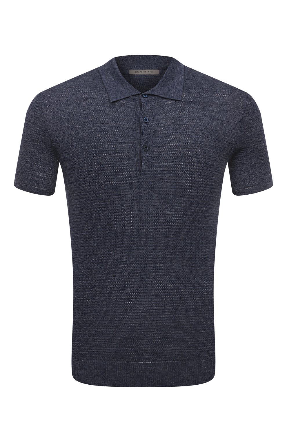 Поло изо льна и шелка CORNELIANI, арт. 93M566-9325161, фото 1