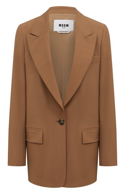 Шерстяной жакет MSGM, арт. 3241MDG19 227104, фото 1