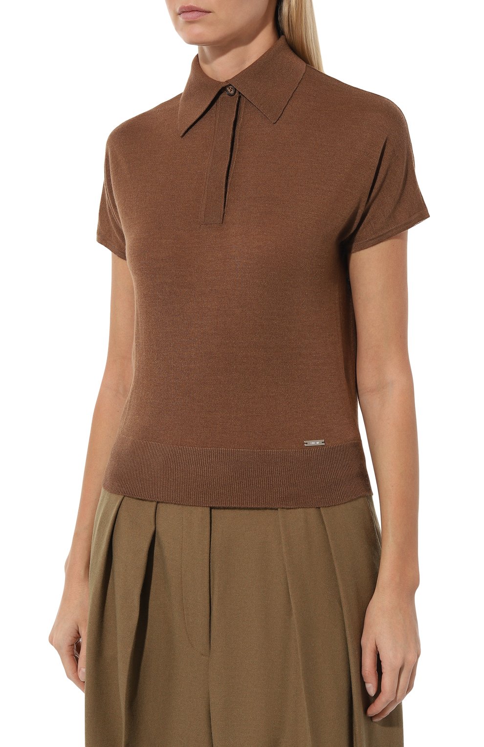 Поло из кашемира и шелка KITON, арт. D56721, фото 3