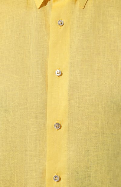 Льняная рубашка ZILLI, арт. LINAM1M08008406BU, фото 5