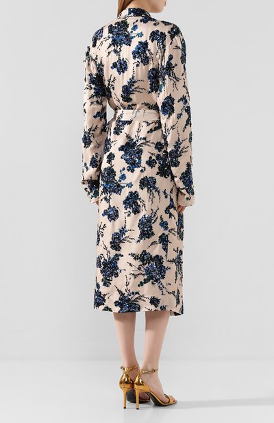 Пальто из вискозы DRIES VAN NOTEN, арт. 201-18626-9435, фото 4