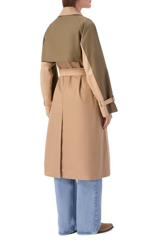 Двусторонний тренч Weekend Max Mara WKDCANASTA Бежевый  WKDCANASTA Фото 4