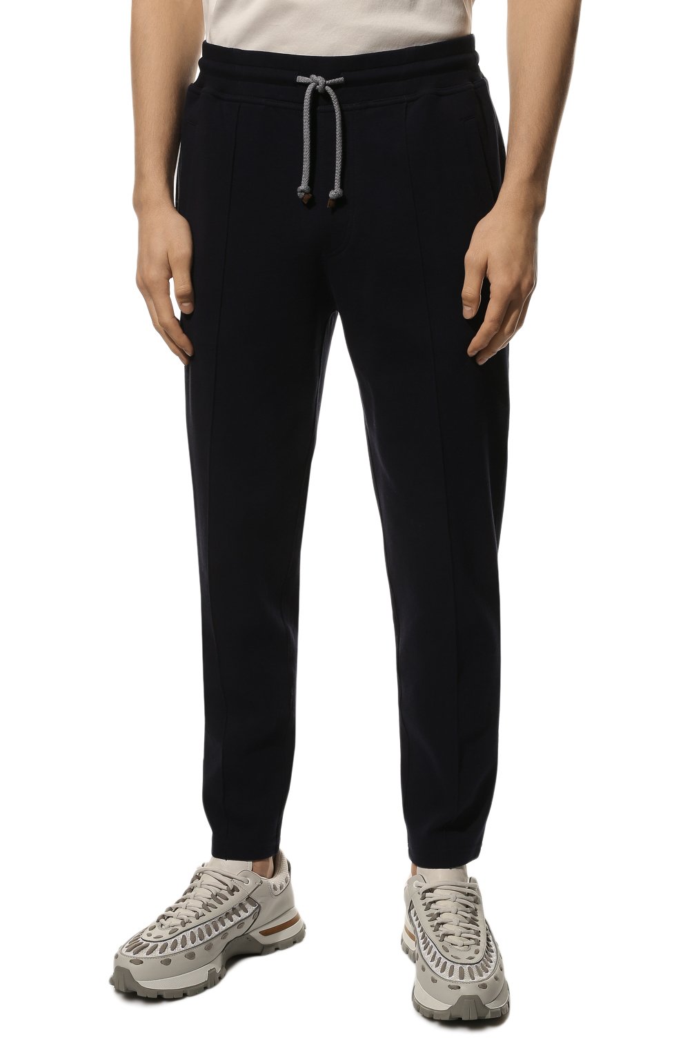 Хлопковые брюки BRUNELLO CUCINELLI, арт. M0T353212G, фото 3