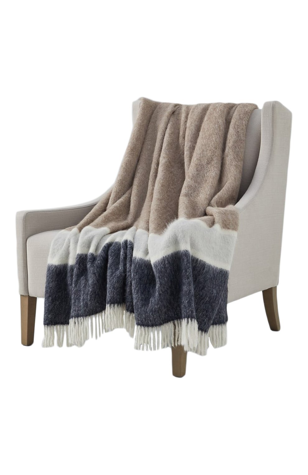 Плед из альпака и шерсти BRUNELLO CUCINELLI, арт. MPLA7ABHS, фото 2