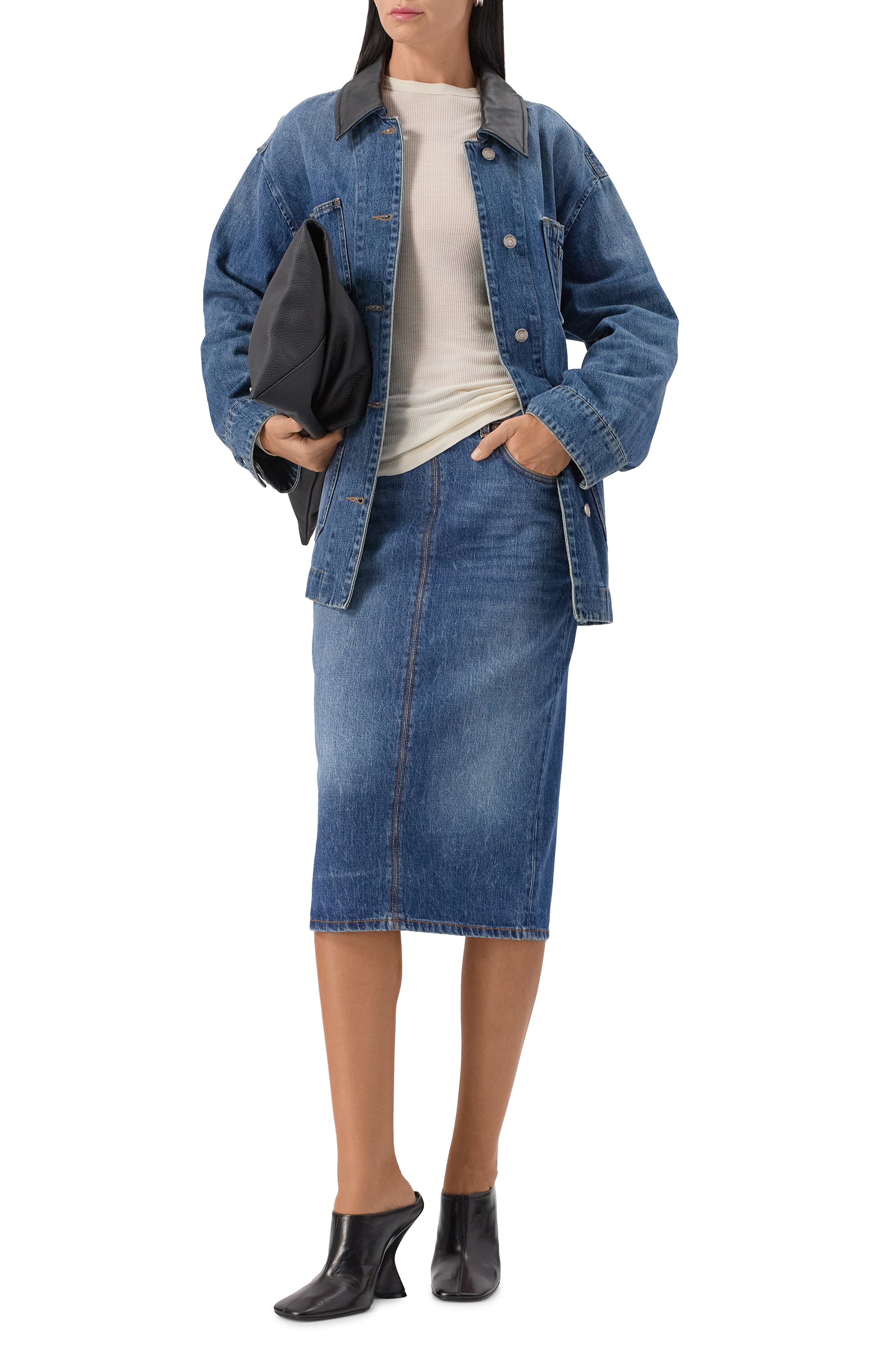 Джинсовая юбка HAIKURE, арт. HEW08103DF180L0899, фото 2