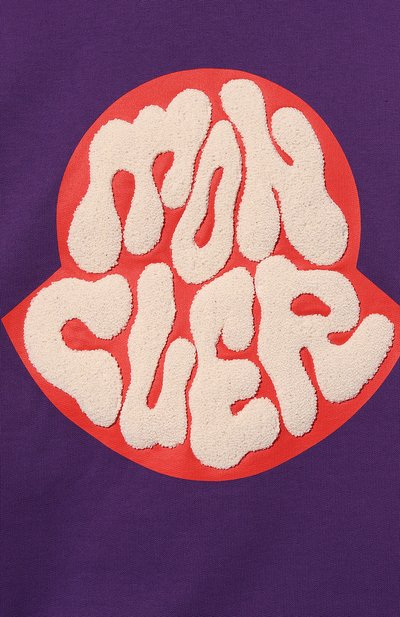 Хлопковый свитшот MONCLER, арт. 8G000-45-809KR, фото 5