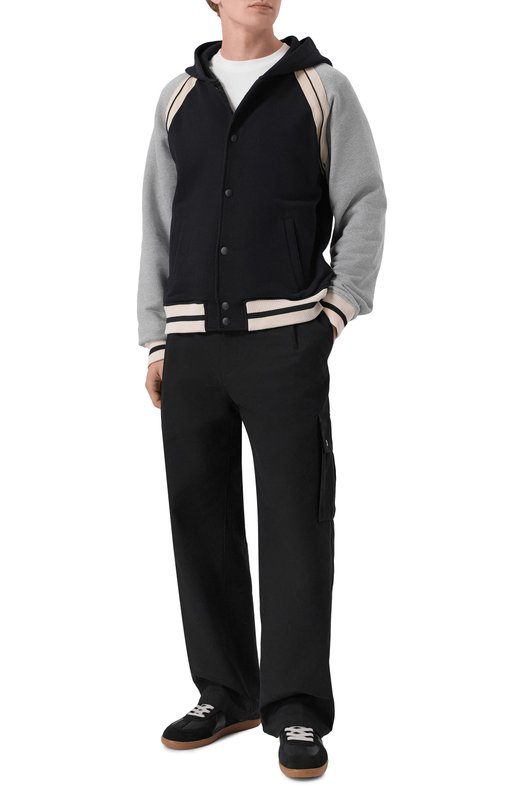 Кожаные кеды Aeronautica Militare SC0315UPL00244 Чёрный  SC0315UPL00244 Фото 2