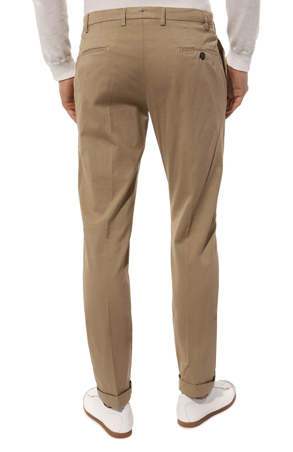 Брюки из хлопка и шелка BERWICH, арт. VULCAN0Z GD/TF0599X, фото 4