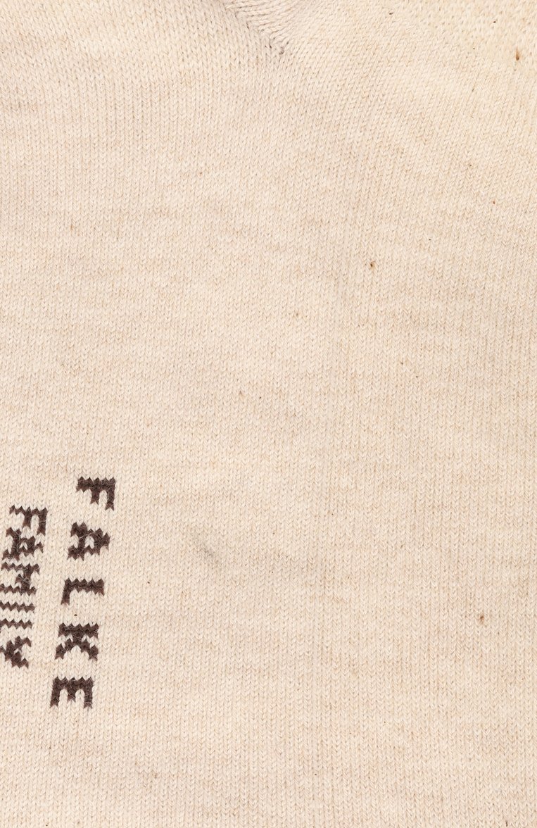 Детские хлопковые носки FALKE кремового цвета, арт. 12997/ | Фото 2 (Материал: Текстиль, Хлопок; Нос: Не проставлено; Кросс-КТ: Носки; Мальчики Кросс-КТ: Носки)