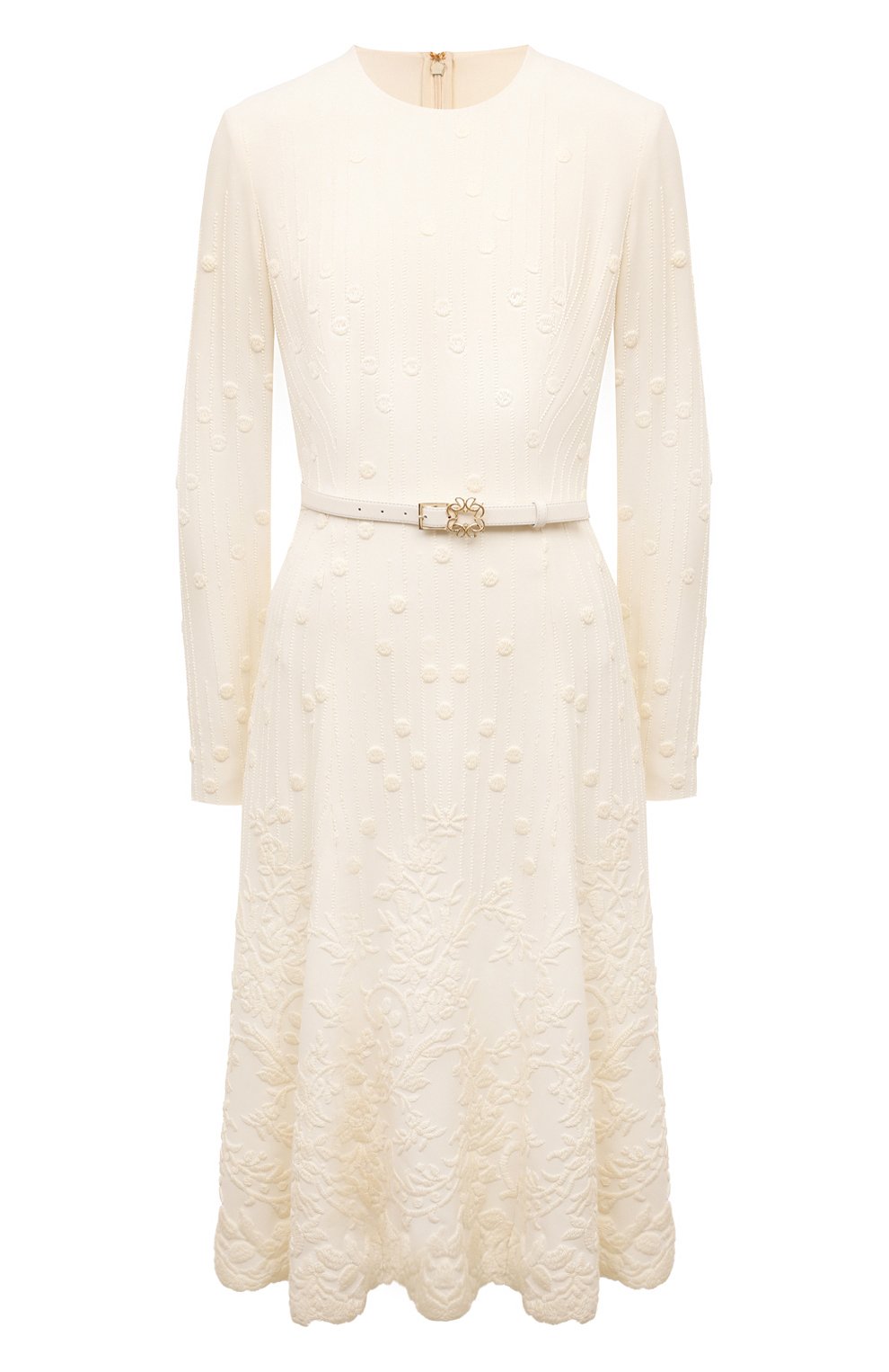 Платье из шелка и хлопка ELIE SAAB, арт. D0390,  фото 1