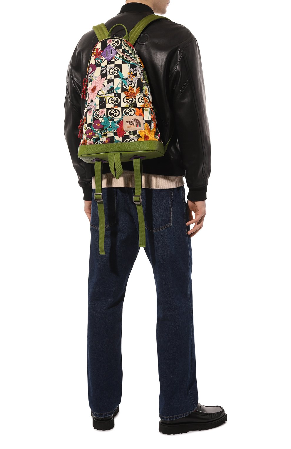 Текстильный рюкзак the north face x gucci GUCCI, арт. 650288 UIGAN, фото 7