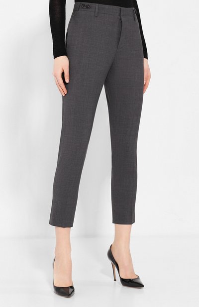 Шерстяной костюм DSQUARED2 серого цвета по цене 135500 руб., арт. S75FT0142/S40320, фото 4 Шерстяной костюм DSQUARED2, арт. S75FT0142/S40320, фото 4