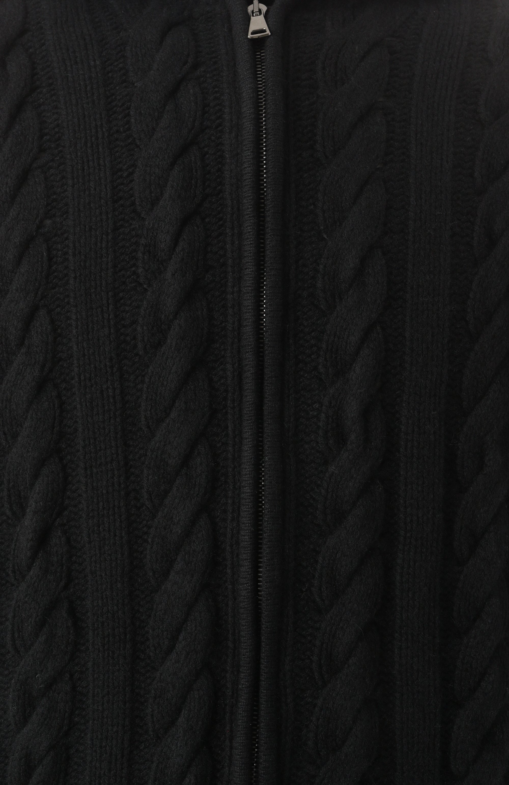Кардиган из шерсти и кашемира MVST черного цвета по цене 291500 руб., арт. MUM15, фото 6 Кардиган из шерсти и кашемира MVST, арт. MUM15, фото 6