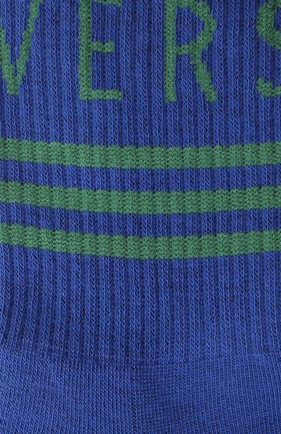 Носки VERSACE синего цвета по цене 8755 руб., арт. ICZD002/IK0203, фото 2 Носки VERSACE, арт. ICZD002/IK0203, фото 2
