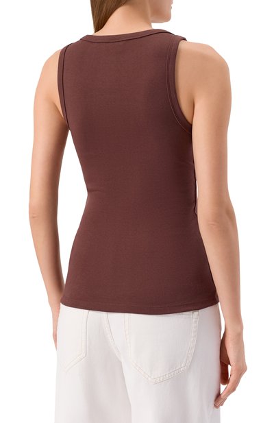 Хлопковая майка HUGO, арт. 50514489, фото 4