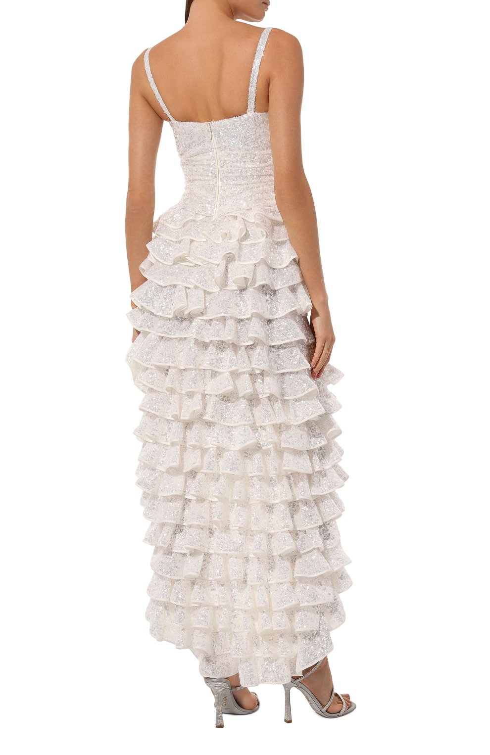 Платье с отделкой пайетками GIAMBATTISTA VALLI, арт. 24FWSVTE5085-86GUE, фото 4