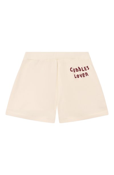 Хлопковые шорты MAX&CO кремового цвета по цене 10550 руб., арт. MX0352/MX056, фото 2 Хлопковые шорты MAX&CO, арт. MX0352/MX056, фото 2