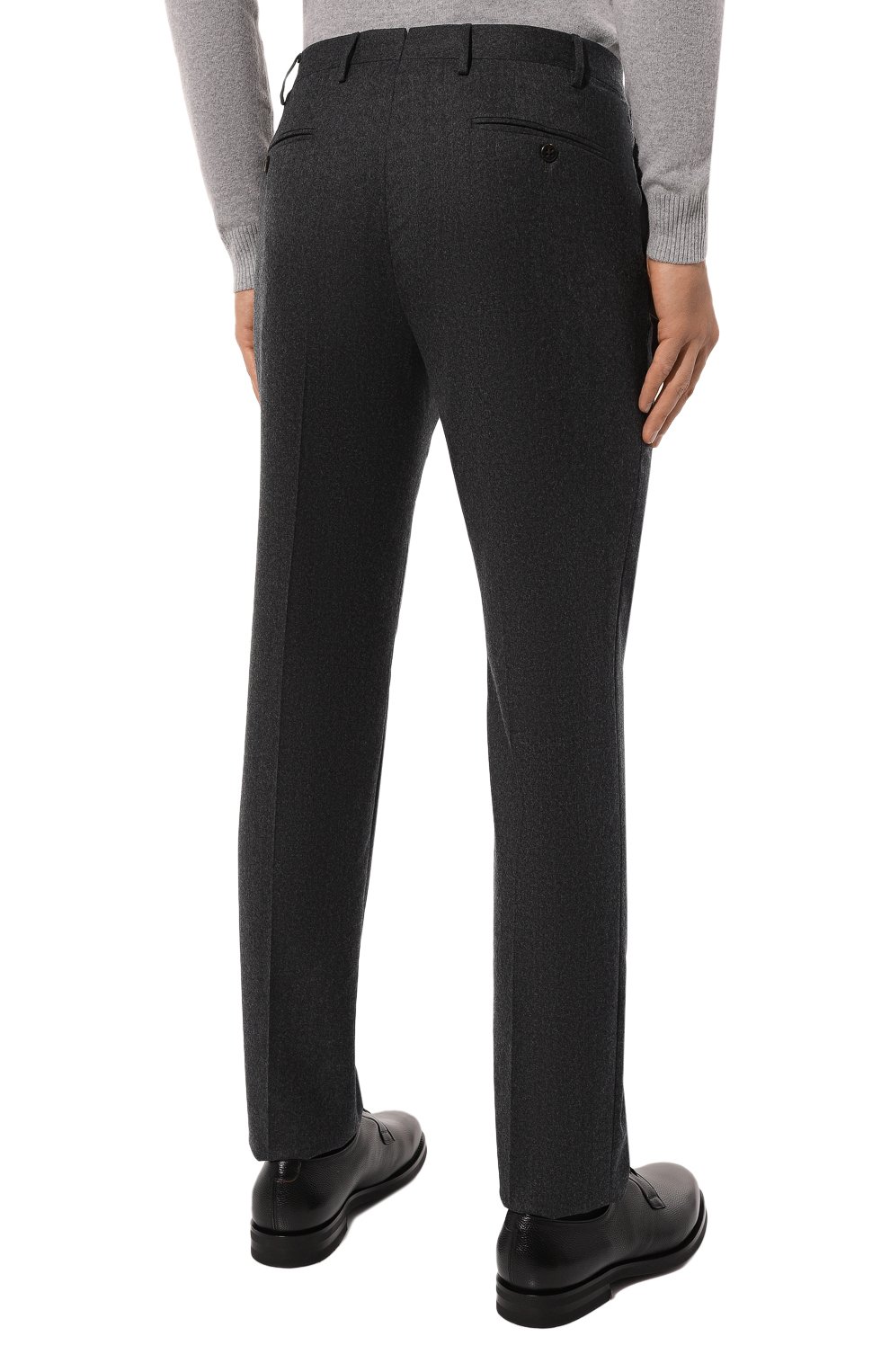Шерстяные брюки CORNELIANI, арт. 945B01-9418111, фото 4