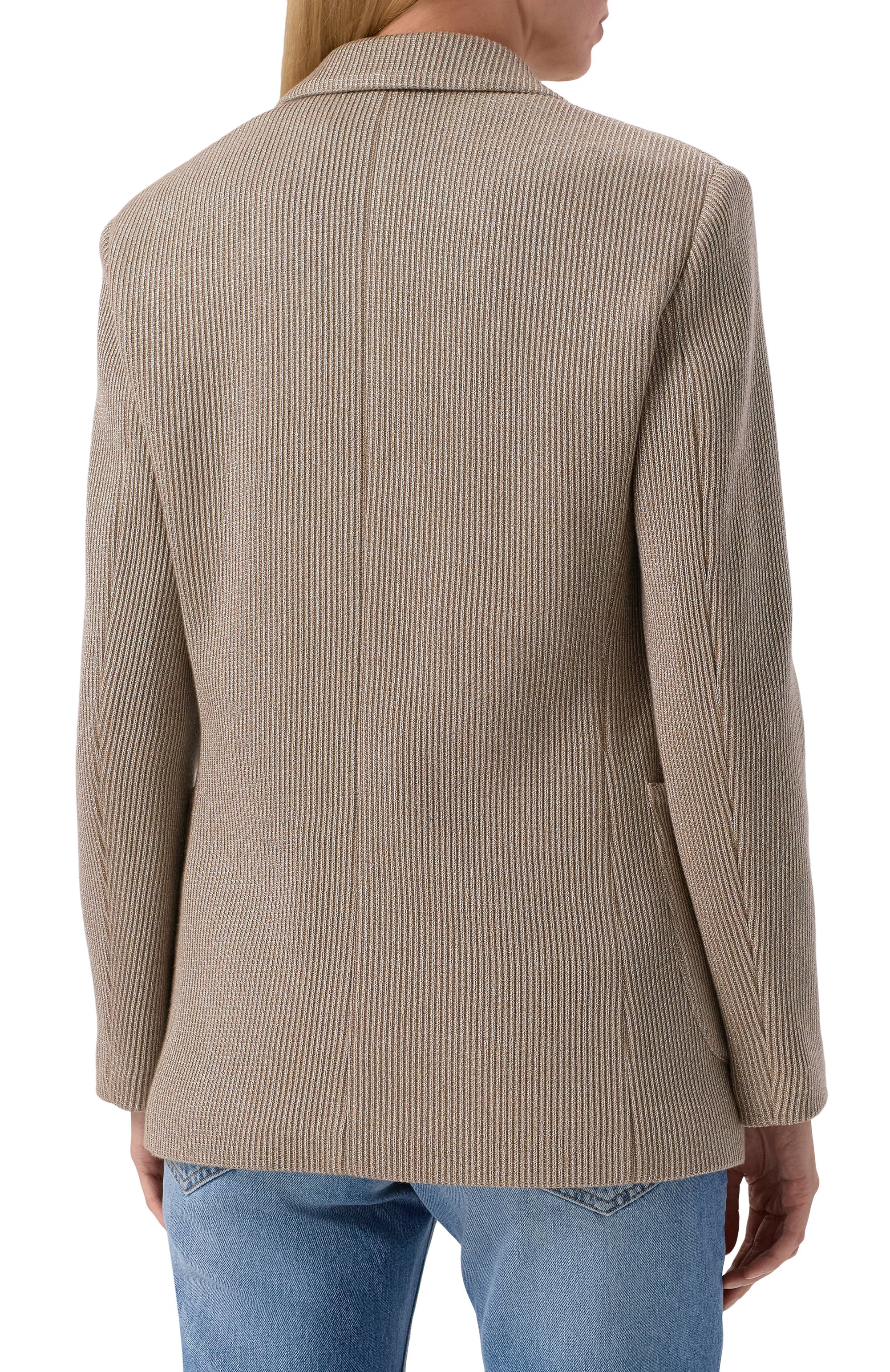 Жакет из хлопка и вискозы BRUNELLO CUCINELLI, арт. M0AZT7511P, фото 4