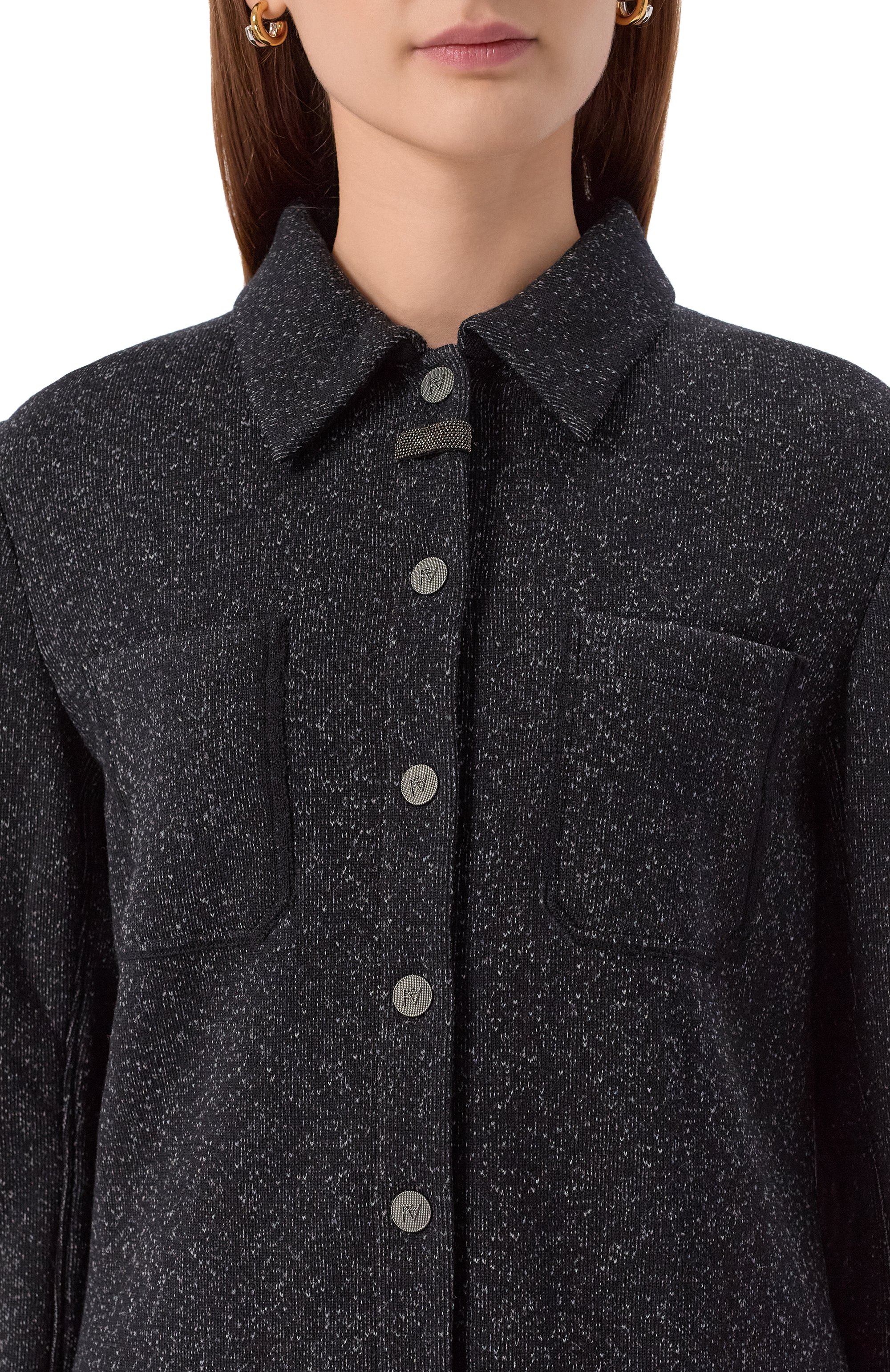 Шерстяной кардиган FREEAGE, арт. WW26.BL023.2003.900, фото 5