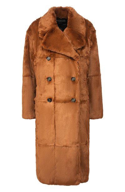 Женская шуба из экомеха TOM FORD, арт. CPF681-FUF017
