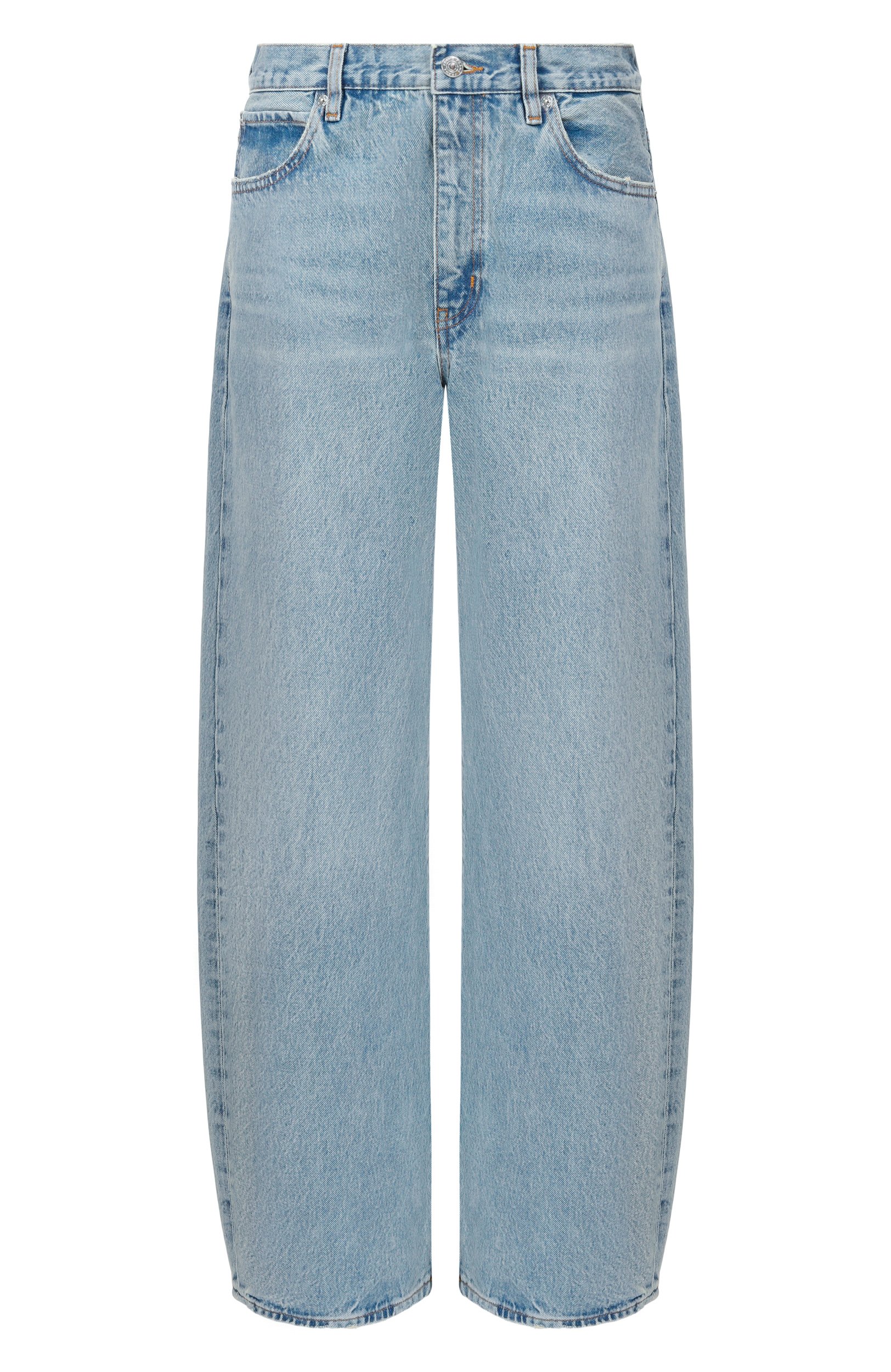 Джинсы the bow FRAME DENIM голубого цвета по цене 47500 руб., арт. 2058210/THE B0W, фото 1 Джинсы the bow FRAME DENIM, арт. 2058210/THE B0W, фото 1