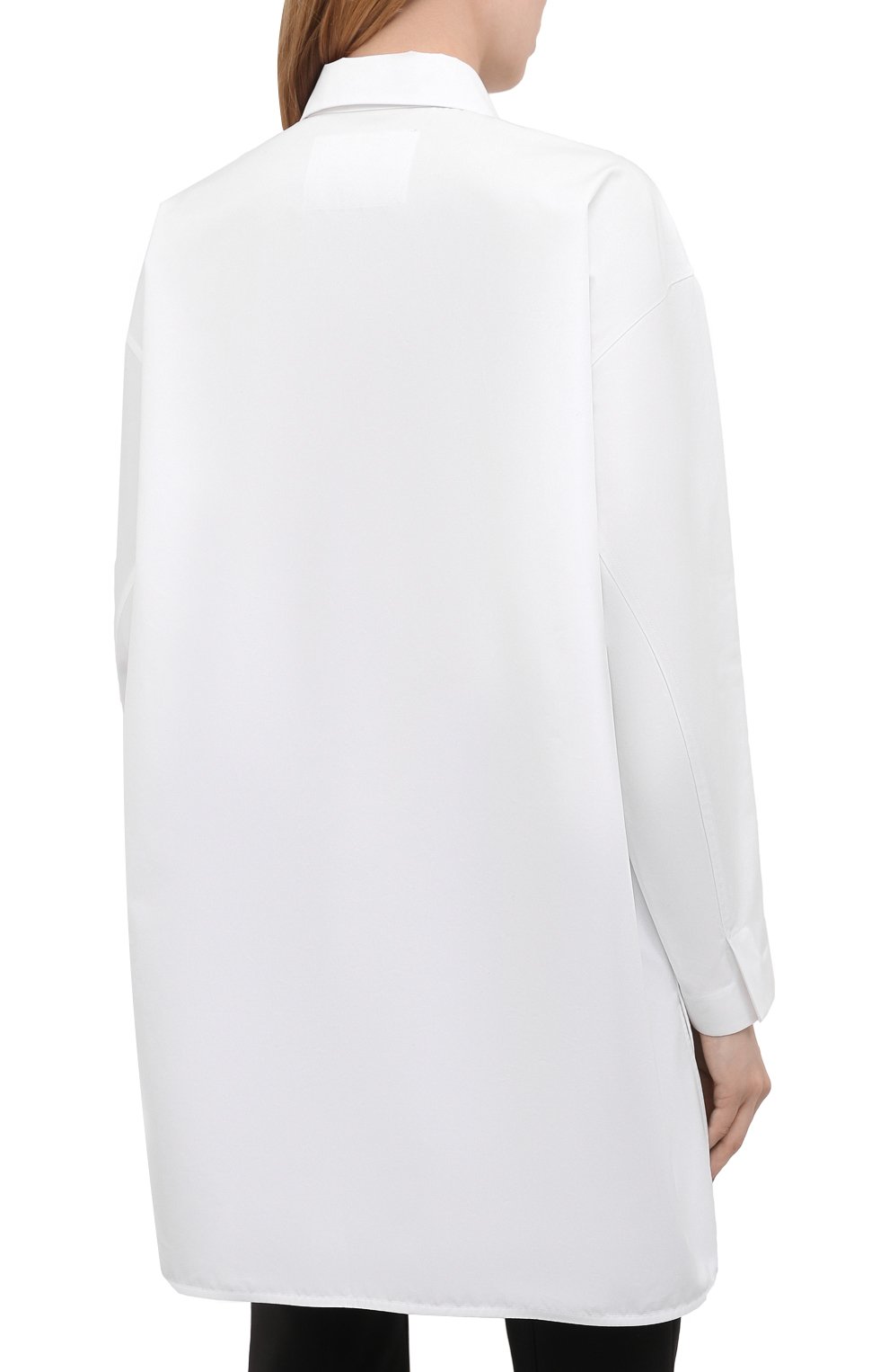 Хлопковая рубашка JIL SANDER, арт. JSCT603105-WT244200, фото 4